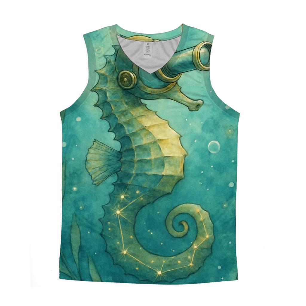 Random Stargazer Seahorse stylish racerback tanks