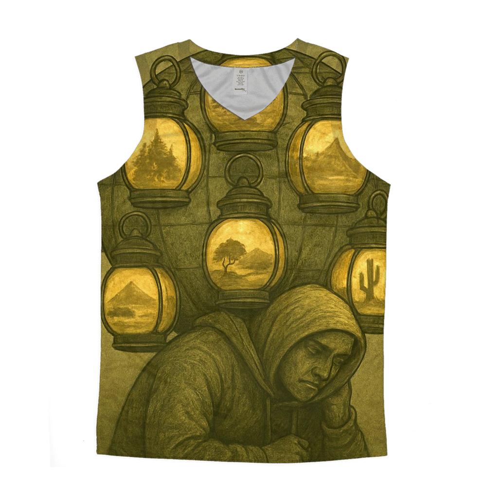 Random Lantern Atlas personalized athletic tanks