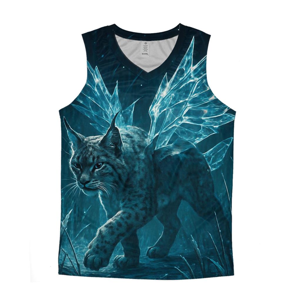 Random Glasswing Lynx casual summer tank tops
