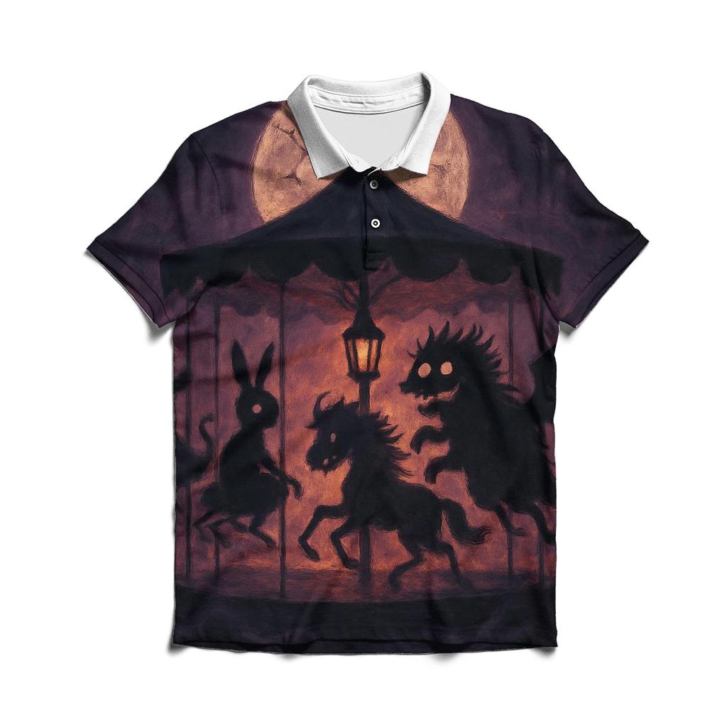 Random Shadow Carousel casual sports polo shirts