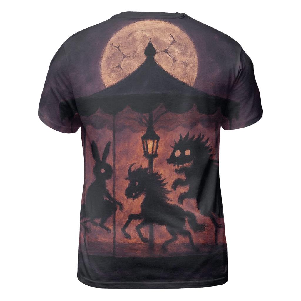 Random Shadow Carousel statement graphic shirts
