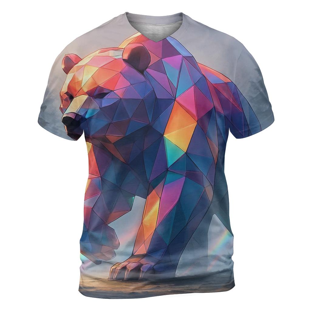 Random Prism Bear personalized full print shirts