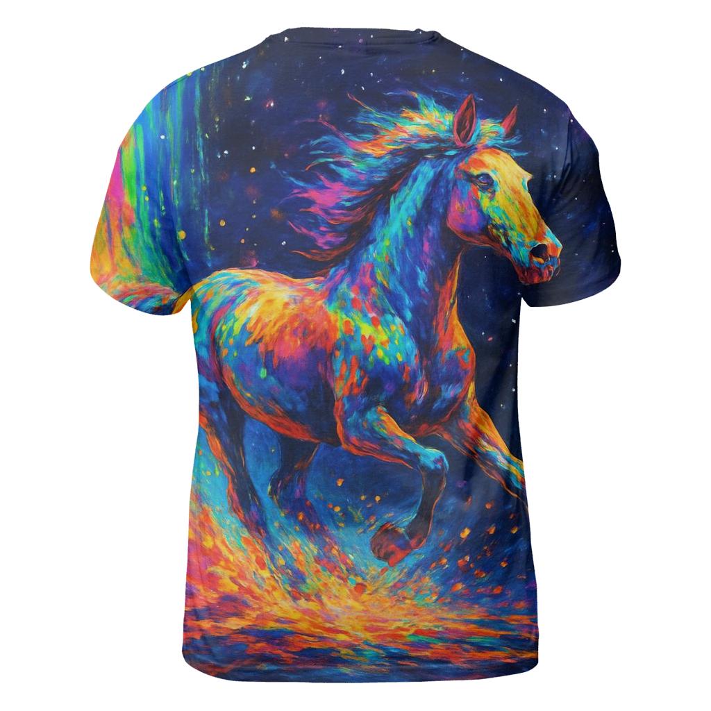 Random Colorfall Stallion custom all-over print shirts