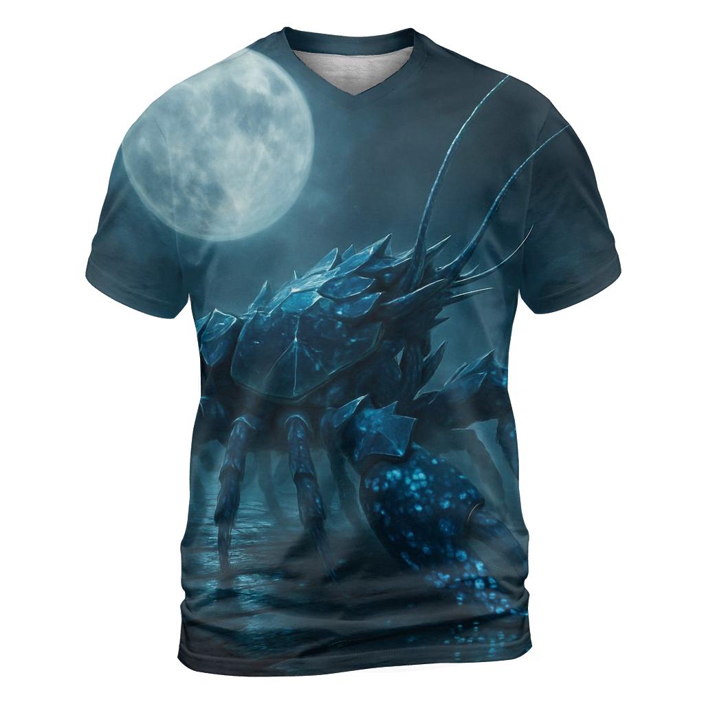 Random Sapphire Lobster designer pattern shirts