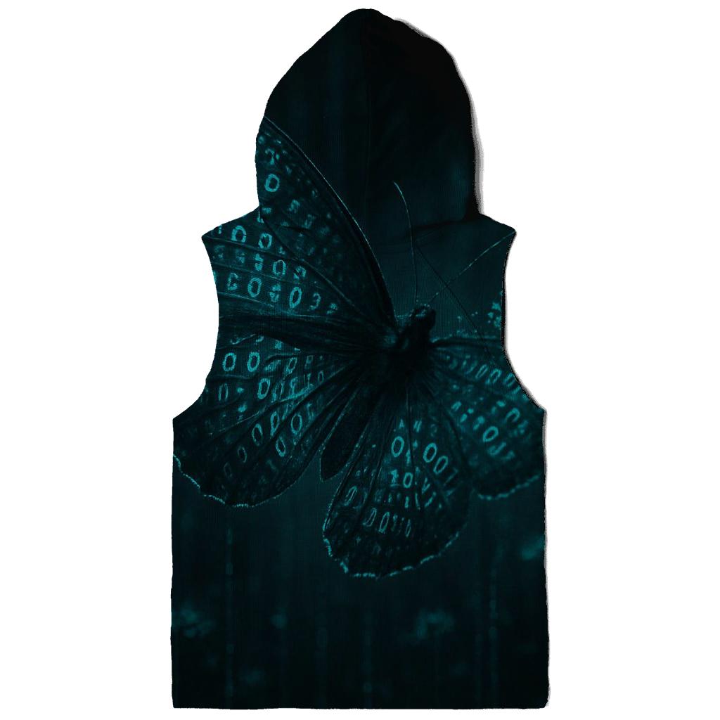 Random Binary Butterfly custom hoodies