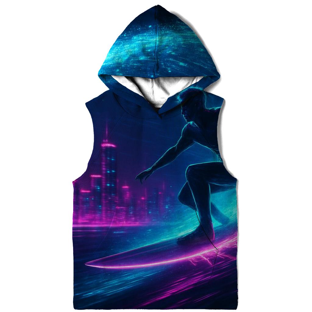 Random Hologram Surfer hoodie trends
