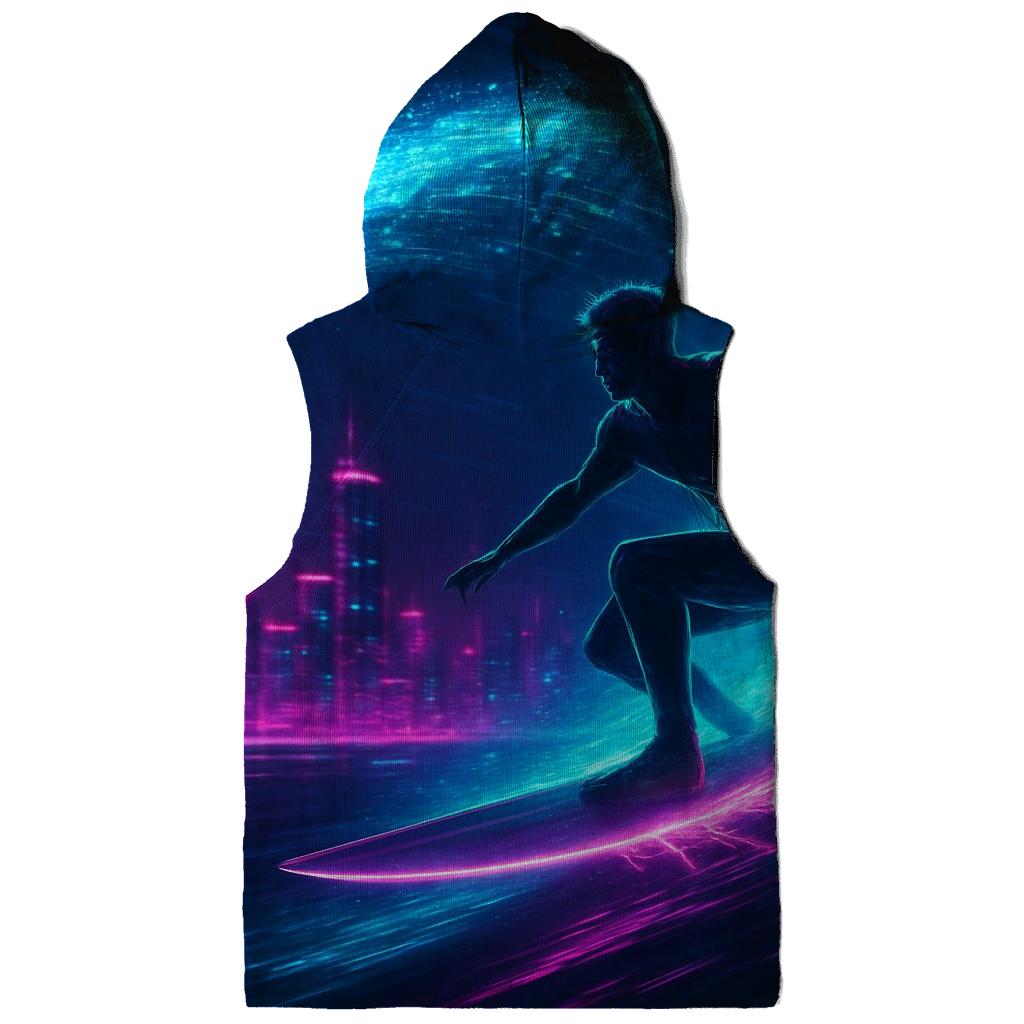 Random Hologram Surfer hoodie trends