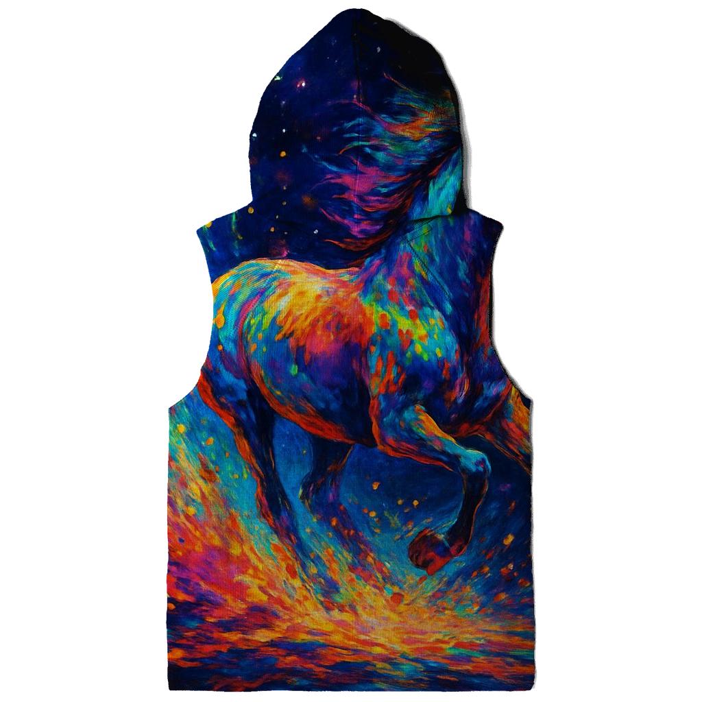 Random Colorfall Stallion graphic hoodies