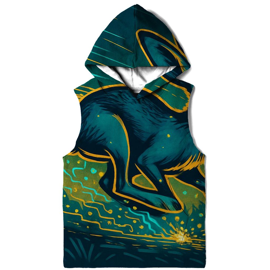 Random Electric Hare zip-up hoodies