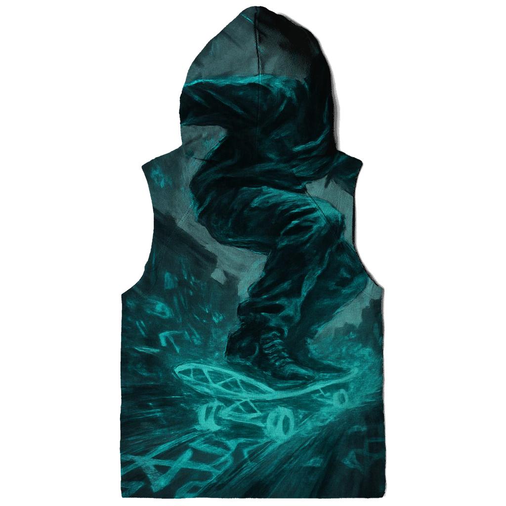 Random Ether Skateboarder pullover hoodies