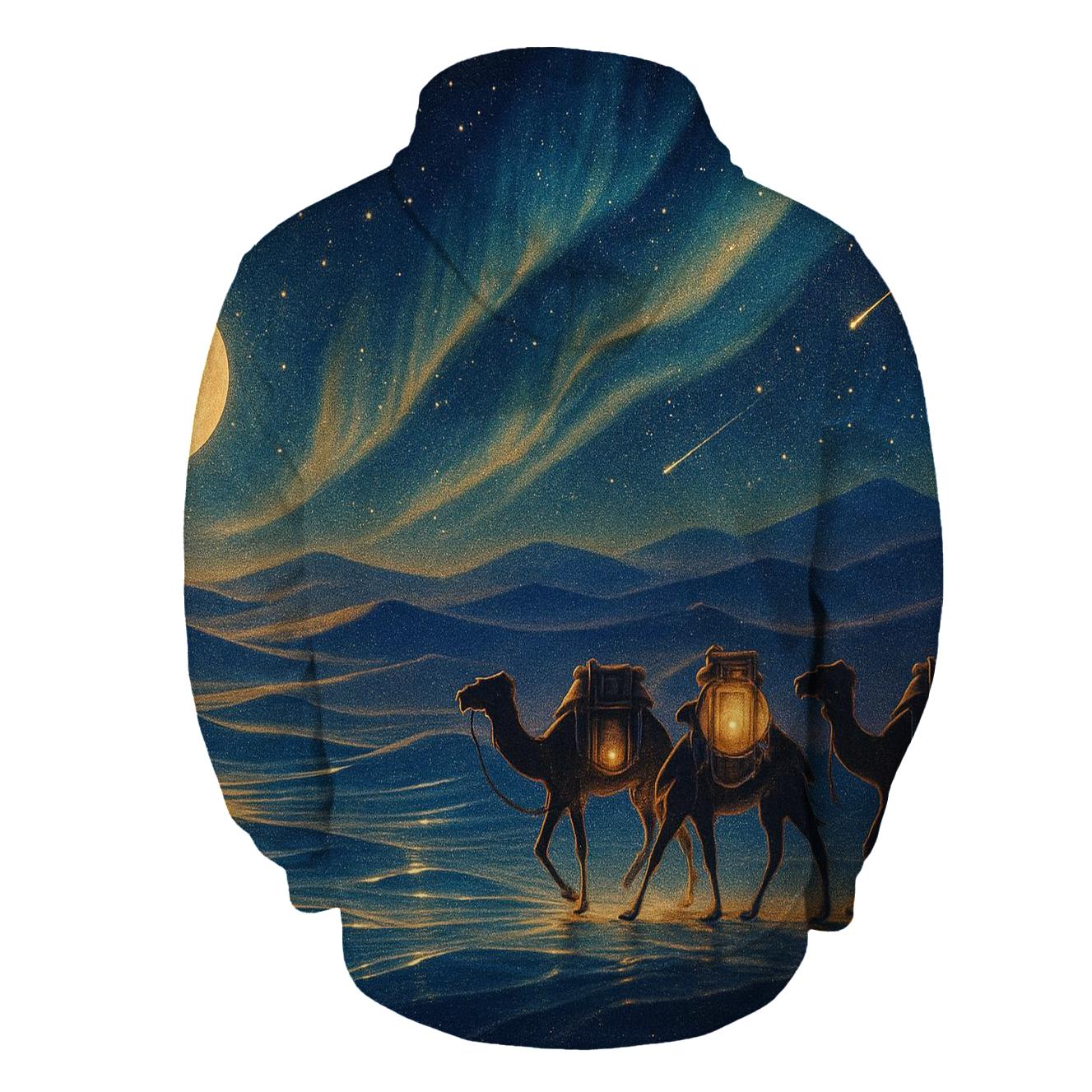 Random Midnight Caravan pullover hoodies