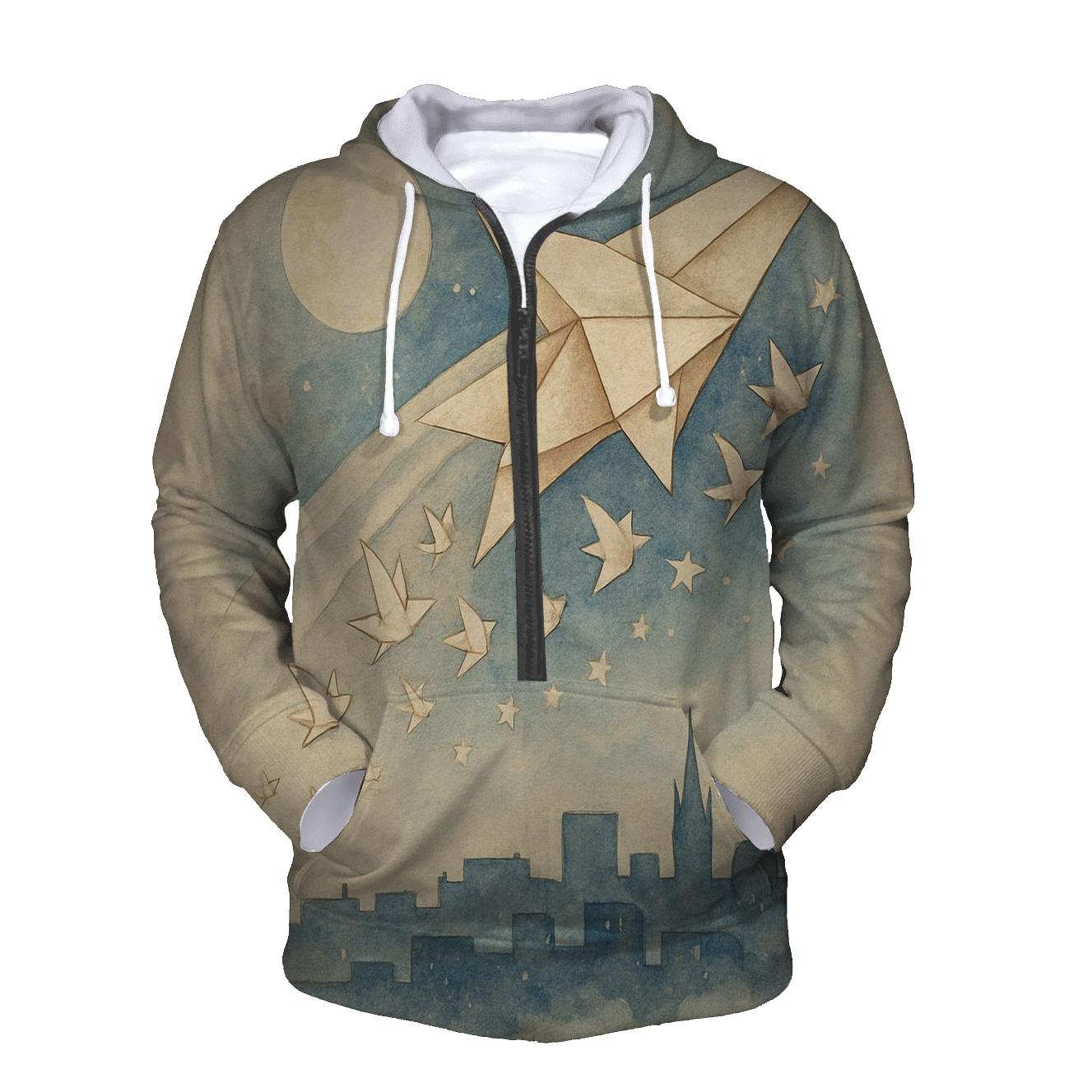 Random Paper Comet hoodie designs
