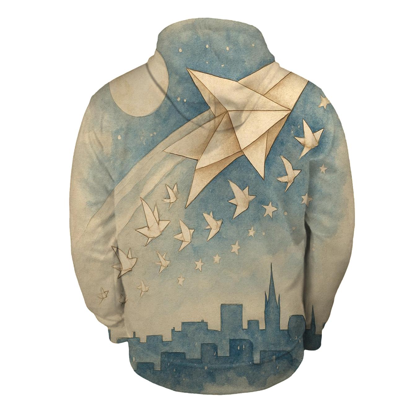 Random Paper Comet hoodie designs