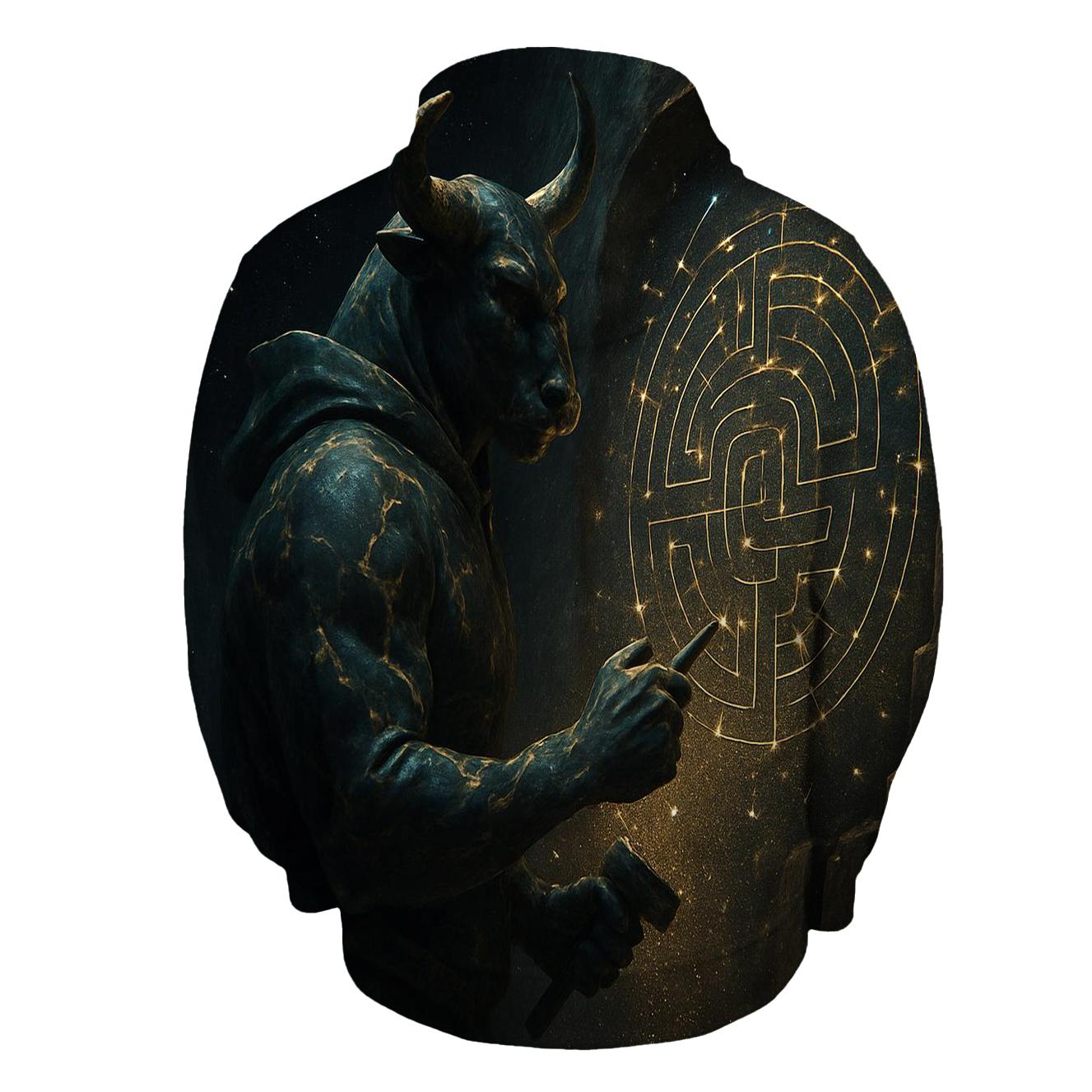 Random Marble Minotaur hoodies fashion