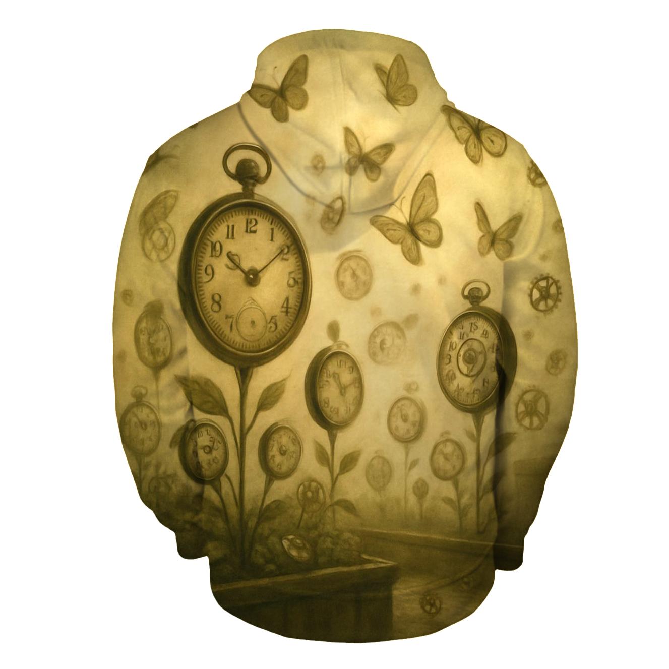 Random Clock Garden hoodie designs