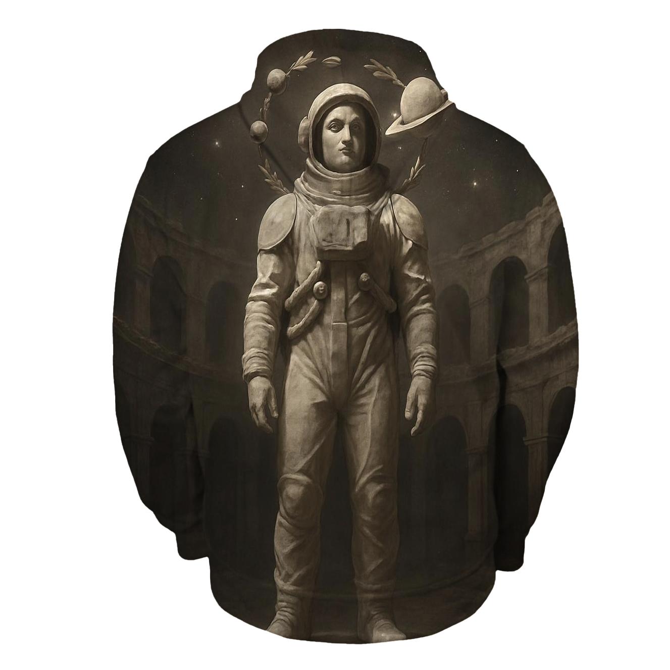 Random Marble Astronaut premium hoodies