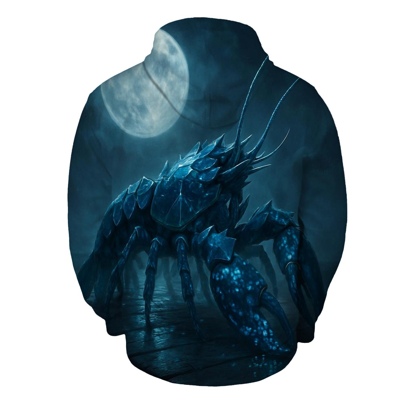 Random Sapphire Lobster designer hoodies