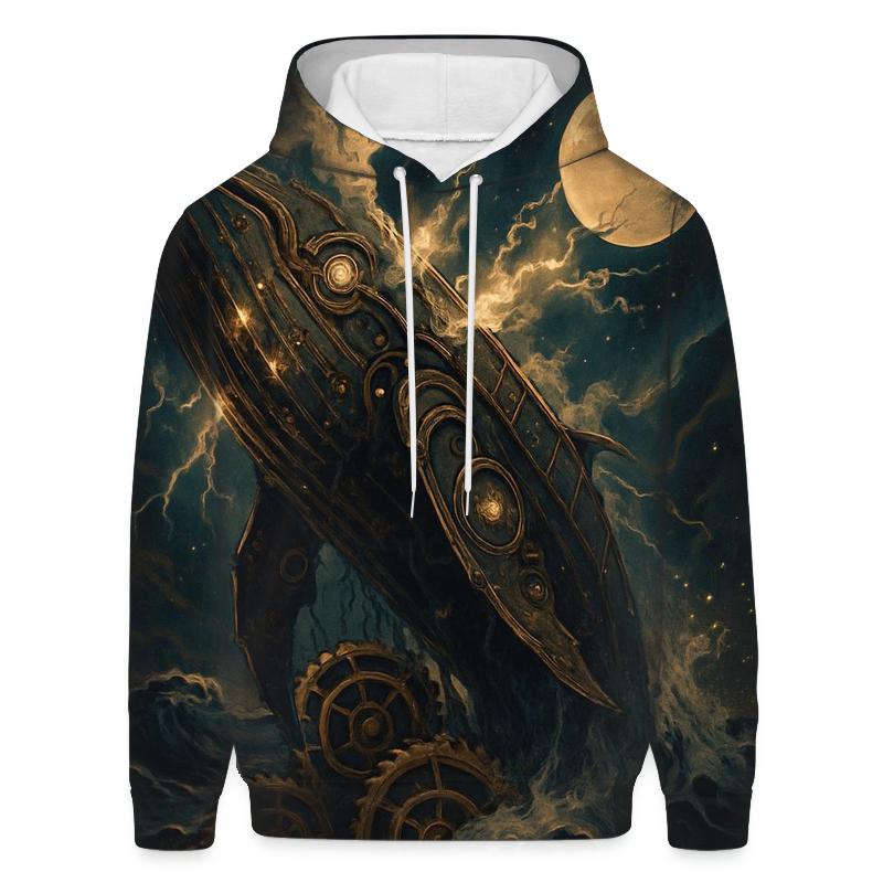 Random Clockwork Whale hoodies fashion