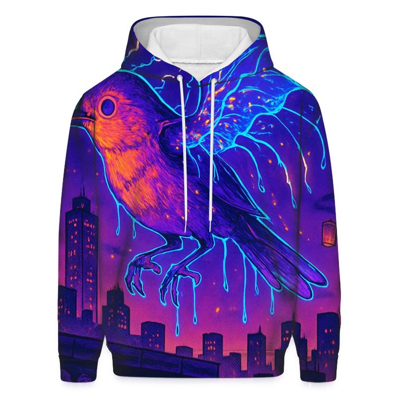 Random Neon Jellybird lightweight hoodies