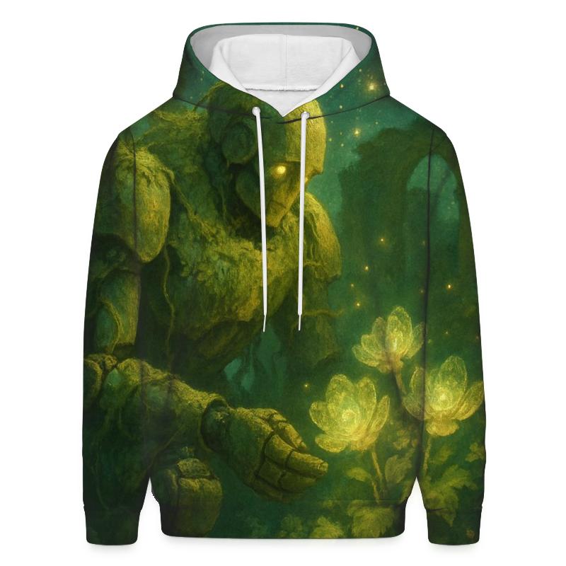 Random Garden Golem graphic hoodies