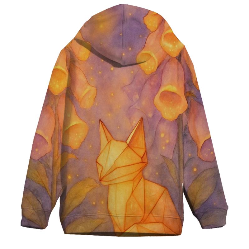 Random Lantern Foxglove pullover hoodies