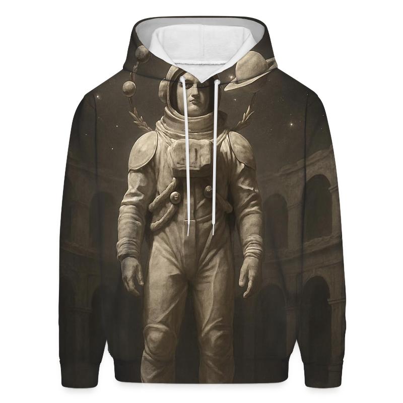 Random Marble Astronaut heavyweight hoodies