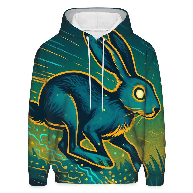 Random Electric Hare premium hoodies