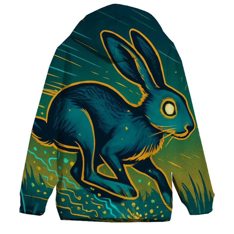 Random Electric Hare premium hoodies