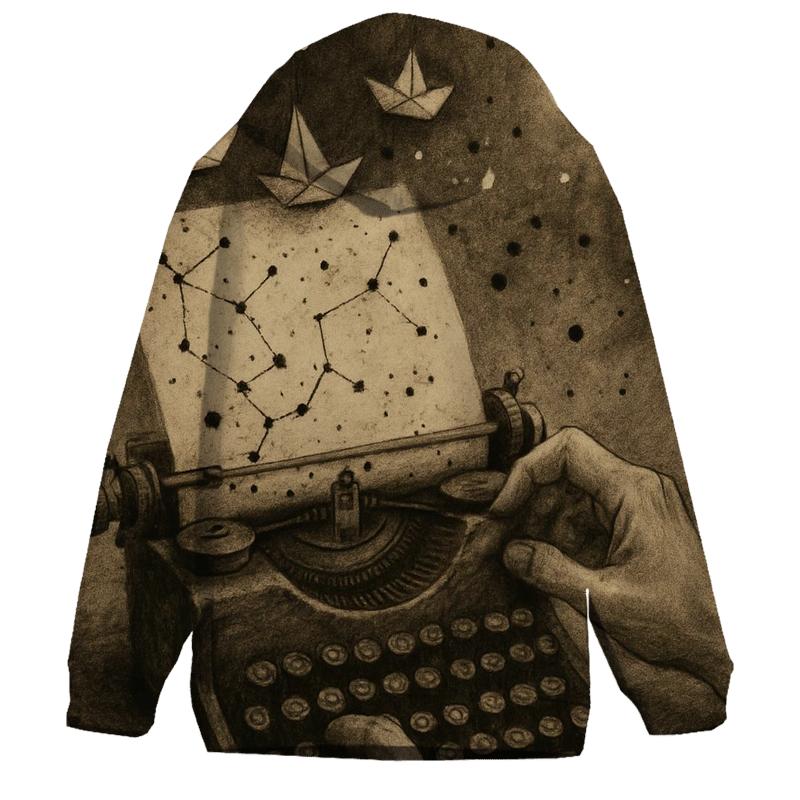 Random Midnight Typewriter hoodie designs