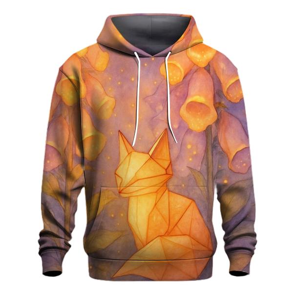 Random Lantern Foxglove zip-up hoodies