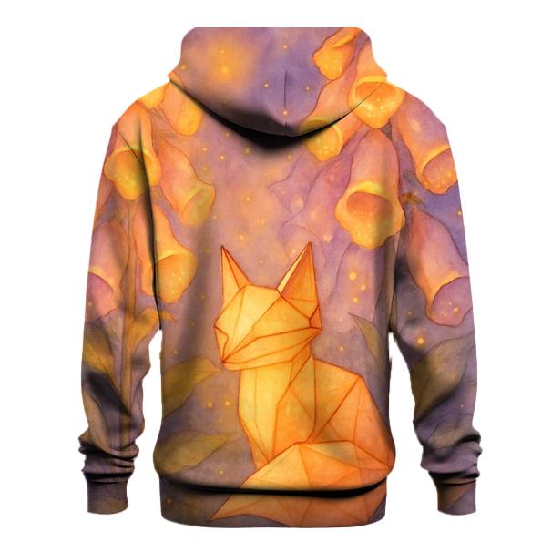 Random Lantern Foxglove zip-up hoodies