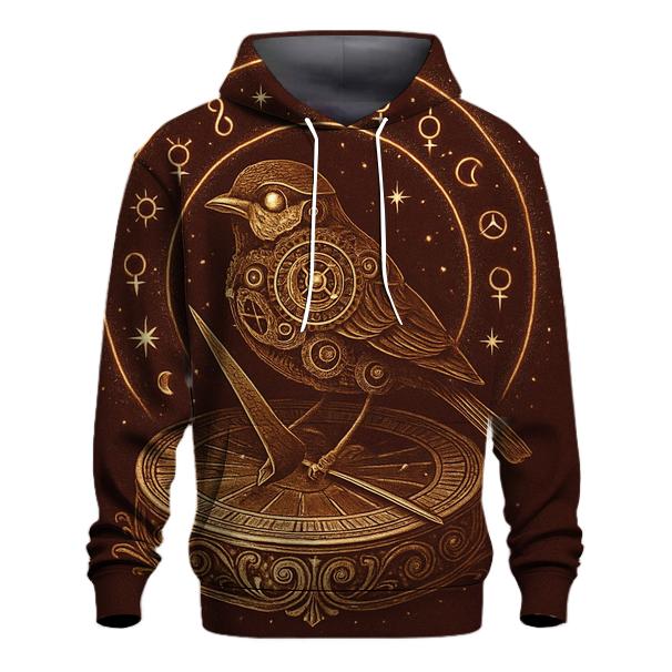 Random Clockwork Sparrow premium hoodies