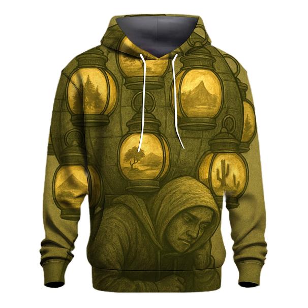 Random Lantern Atlas graphic hoodies