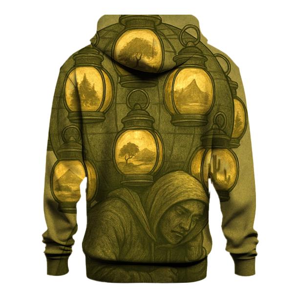 Random Lantern Atlas graphic hoodies