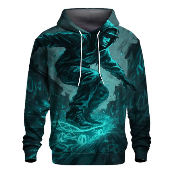 Random Ether Skateboarder premium hoodies