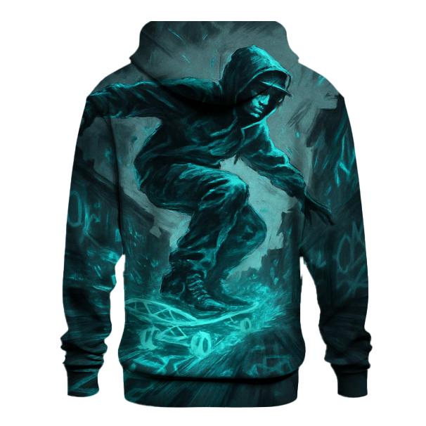 Random Ether Skateboarder premium hoodies
