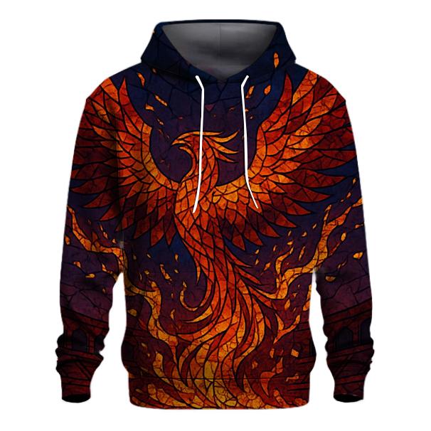 Random Mosaic Phoenix hoodies fashion