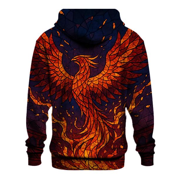 Random Mosaic Phoenix hoodies fashion