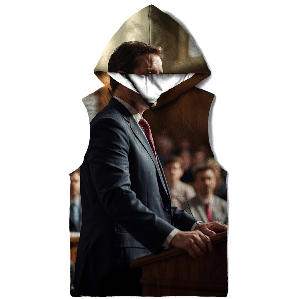 Charlie Kirk At Midwestern Community College Town Hall heavyweight hoodies