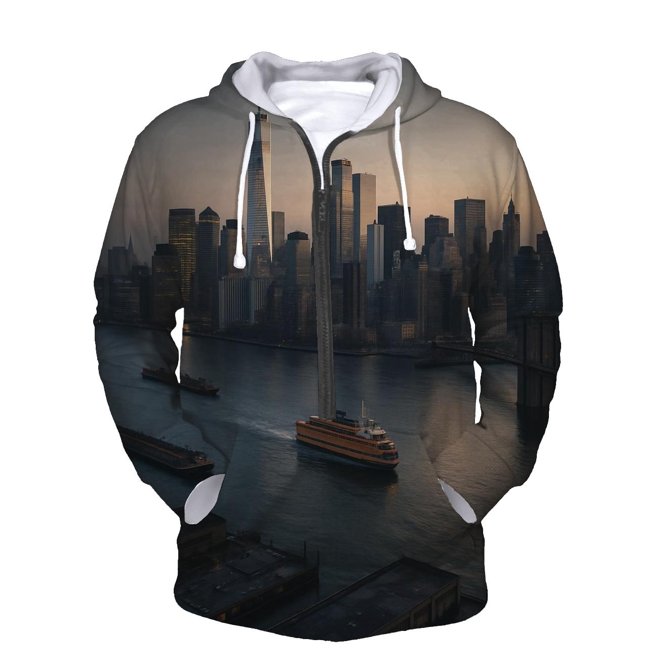 East River Dawn Sweep hoodie designs