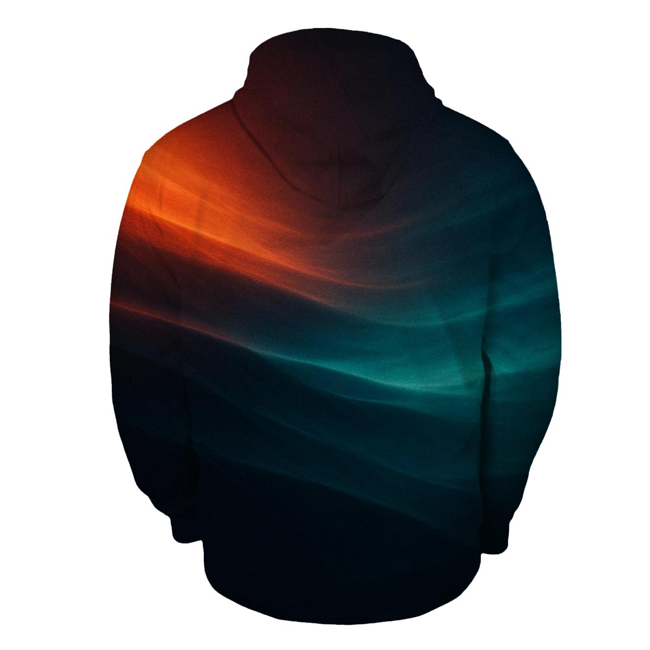 Molten Aurora Flow lightweight hoodies