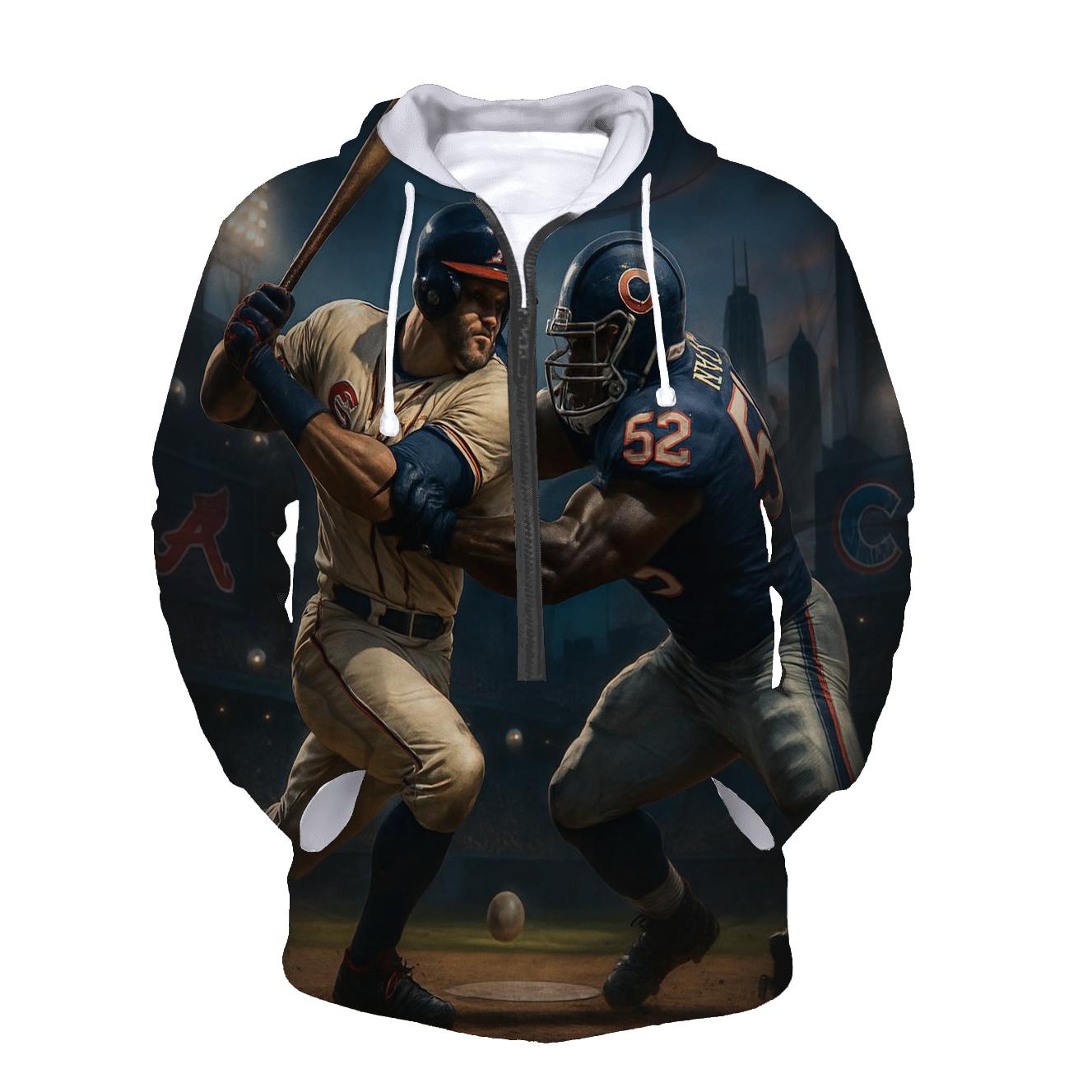 Skyline Showdown At Fifth Inning hoodies fashion