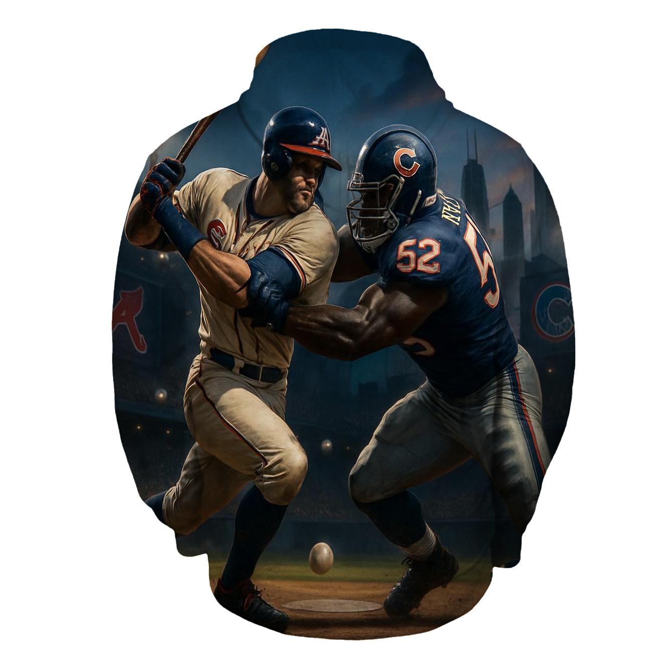 Skyline Showdown At Fifth Inning hoodies fashion