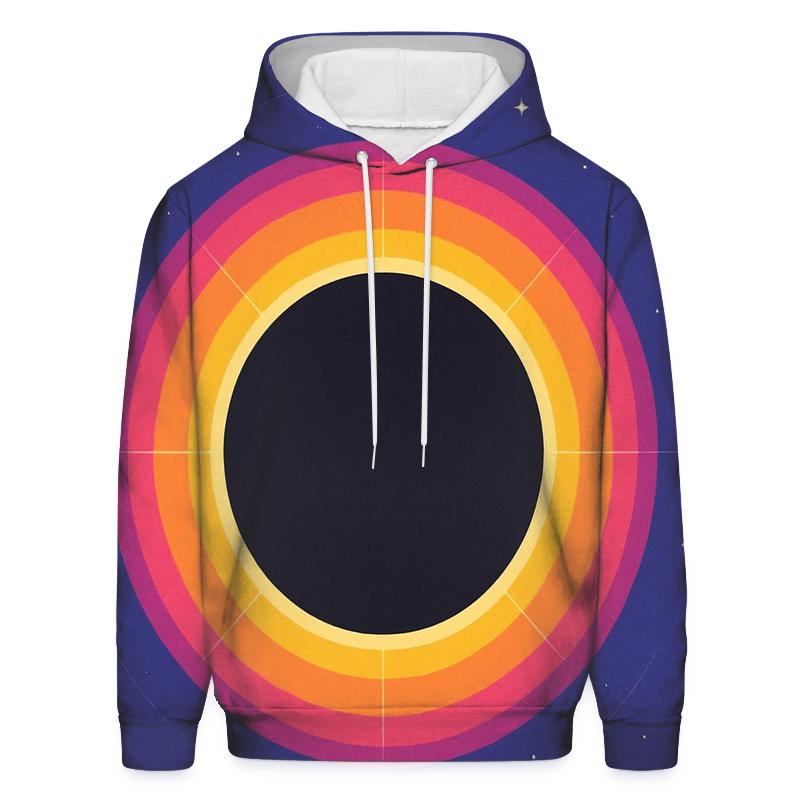 Eclipse Corona Bands embroidered hoodies