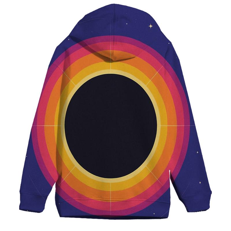 Eclipse Corona Bands embroidered hoodies