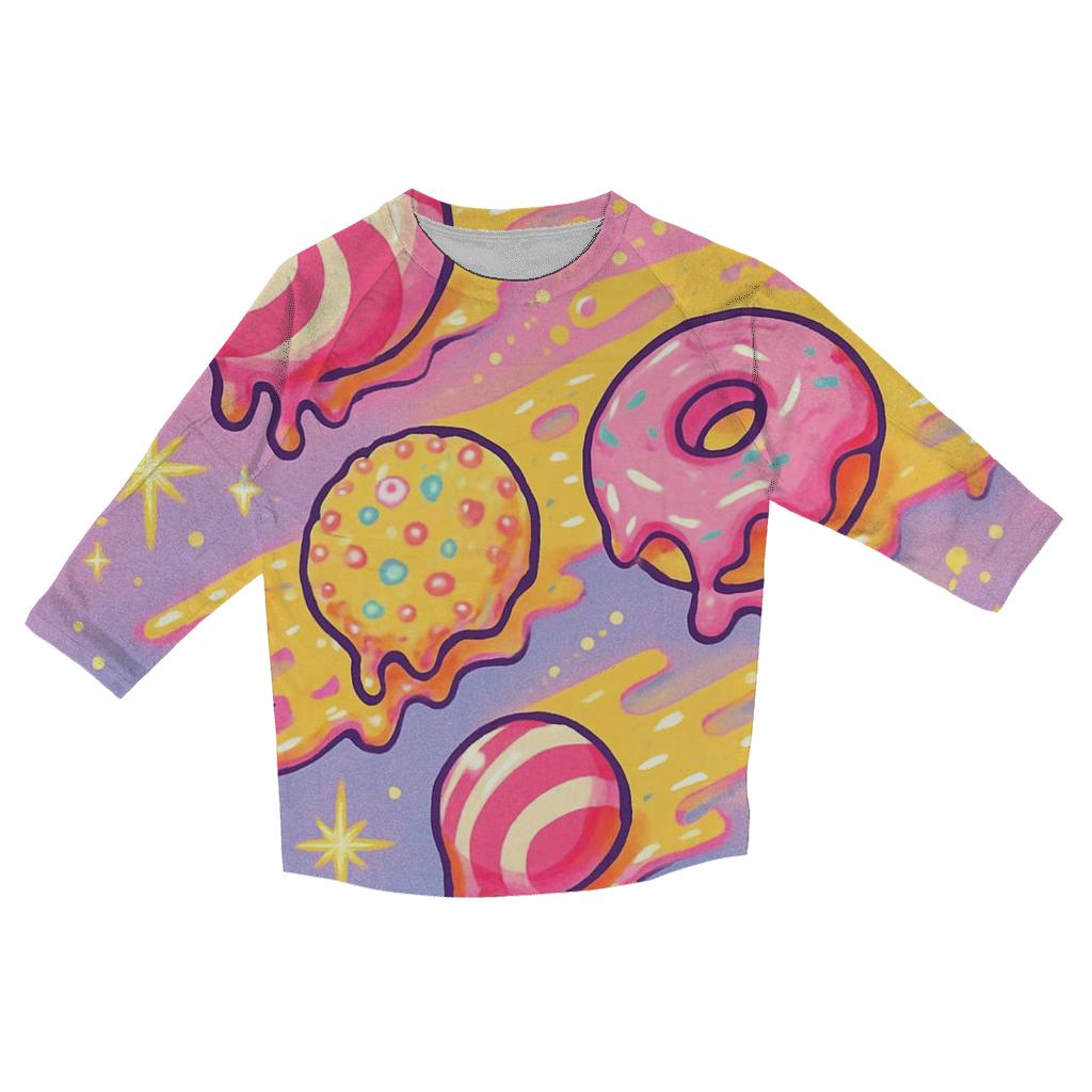 Candy Meteor Caravan fashion 3/4 sleeve shirts