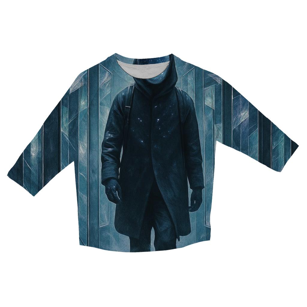 Mirror Mask Wanderer fashion 3/4 sleeve shirts