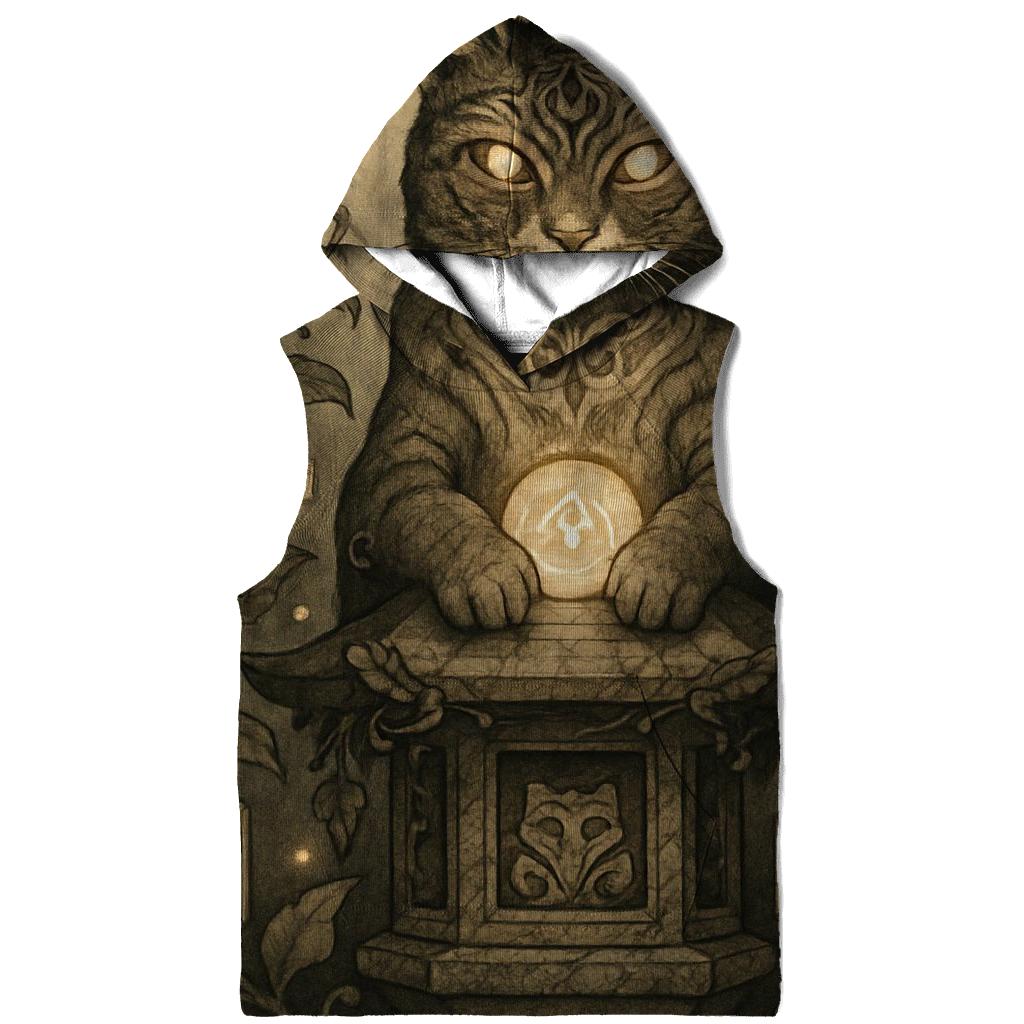 Mystic Garden Guardian Cat hoodie designs