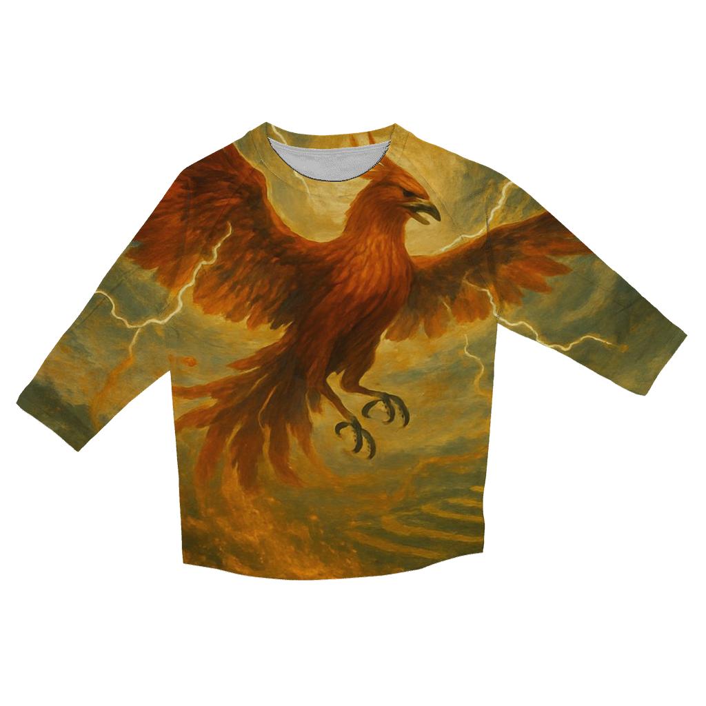 Saffron Stormbird custom 3/4 sleeve shirts