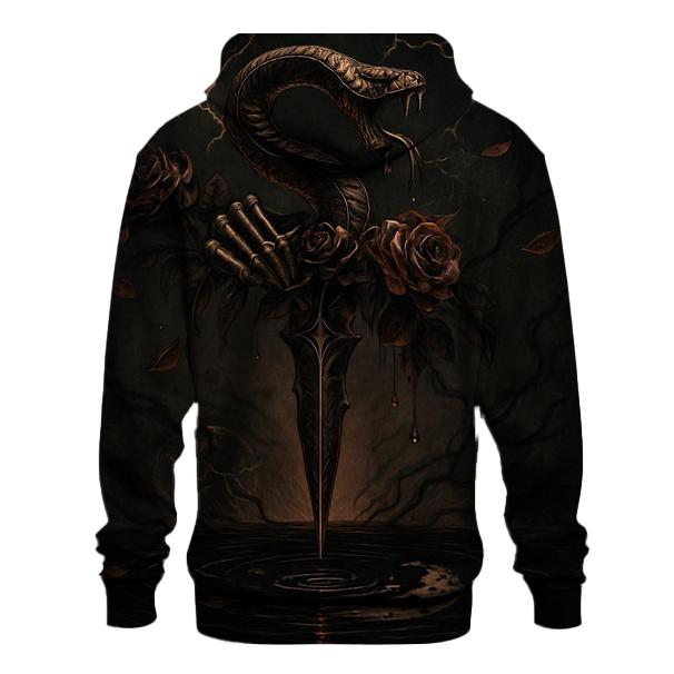 Serpent Dagger Of The Forsaken zip-up hoodies